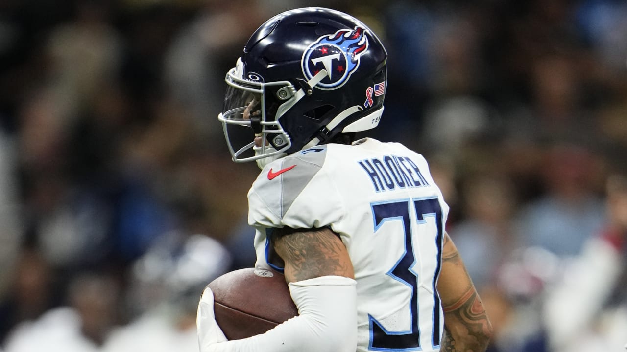 Can't-Miss Play: Tennessee Titans safety Amani Hooker steals football away  from New Orleans Saints wide receiver Rashid Shaheed on opening kickoff