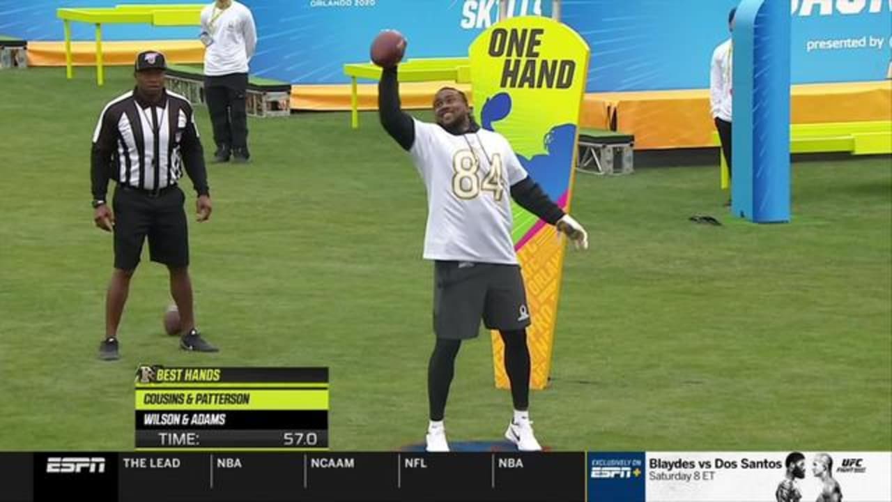 Minnesota Vikings wide receiver Justin Jefferson discusses winning dodgeball  tourney at Pro Bowl Skills Showdown