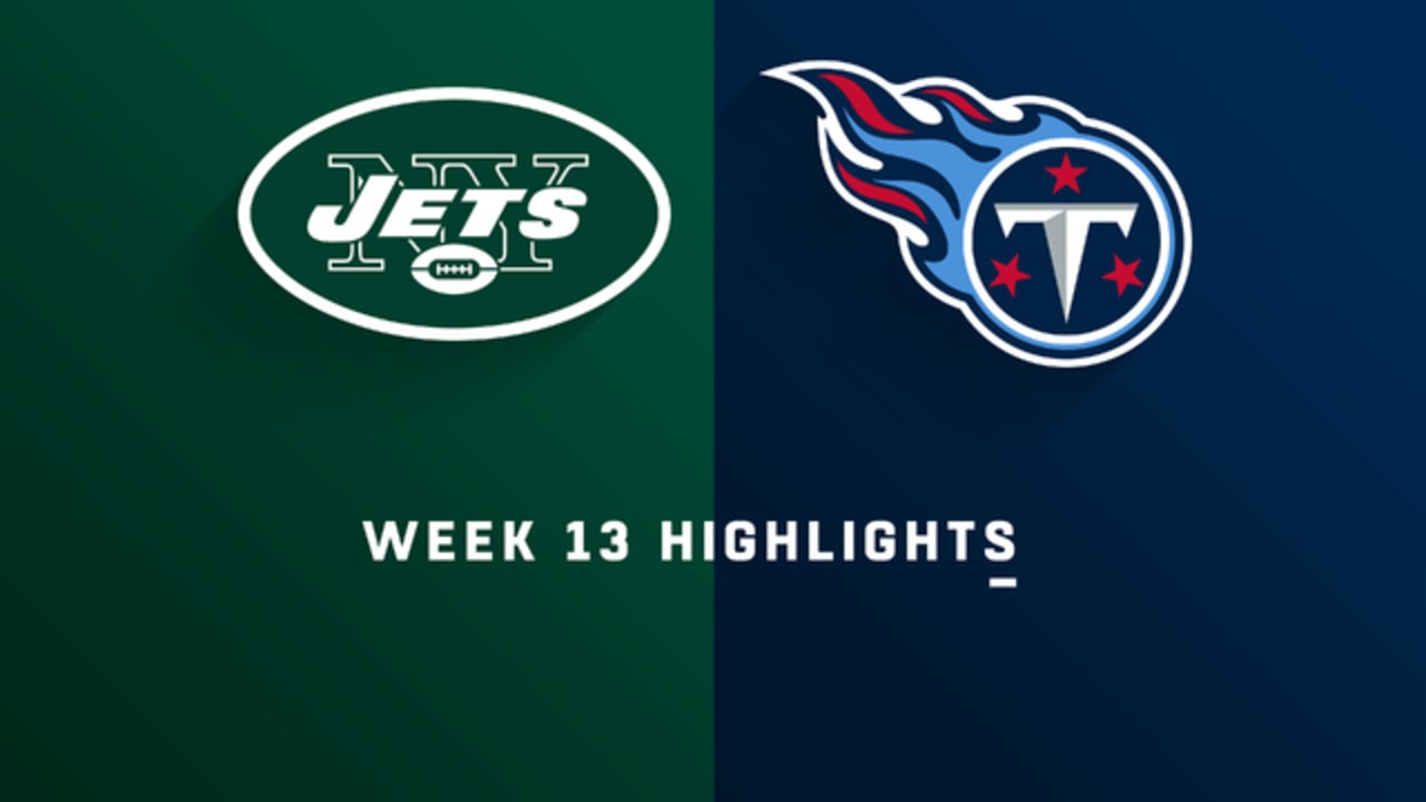 Jets vs. Titans highlights Week 13