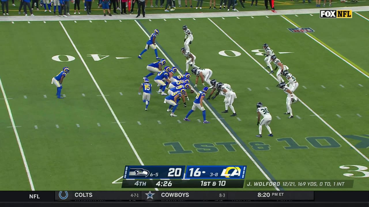 Los Angeles Rams running back Cam Akers' one-handed catch in tight ...