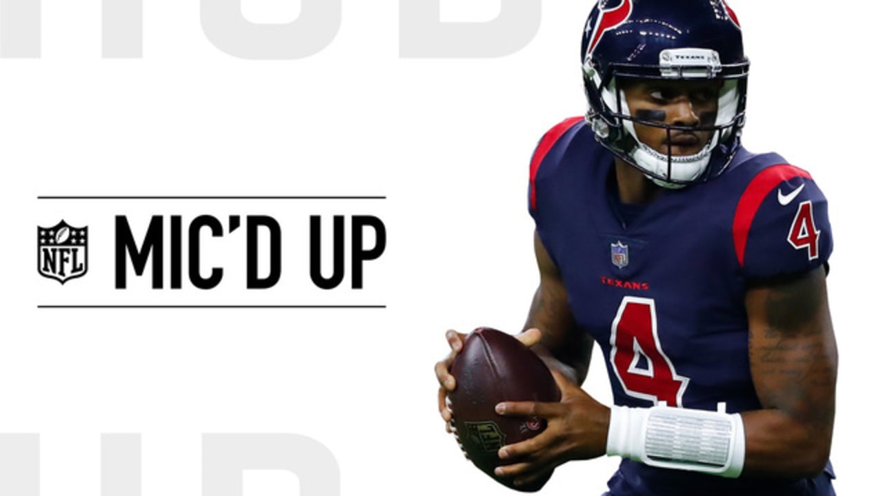 Deshaun Watson Mic'd Up vs. Saints 