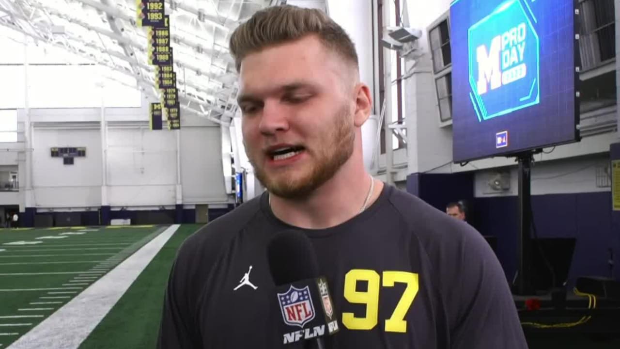 Exclusive: Aidan Hutchinson discusses his performance at Michigan pro day