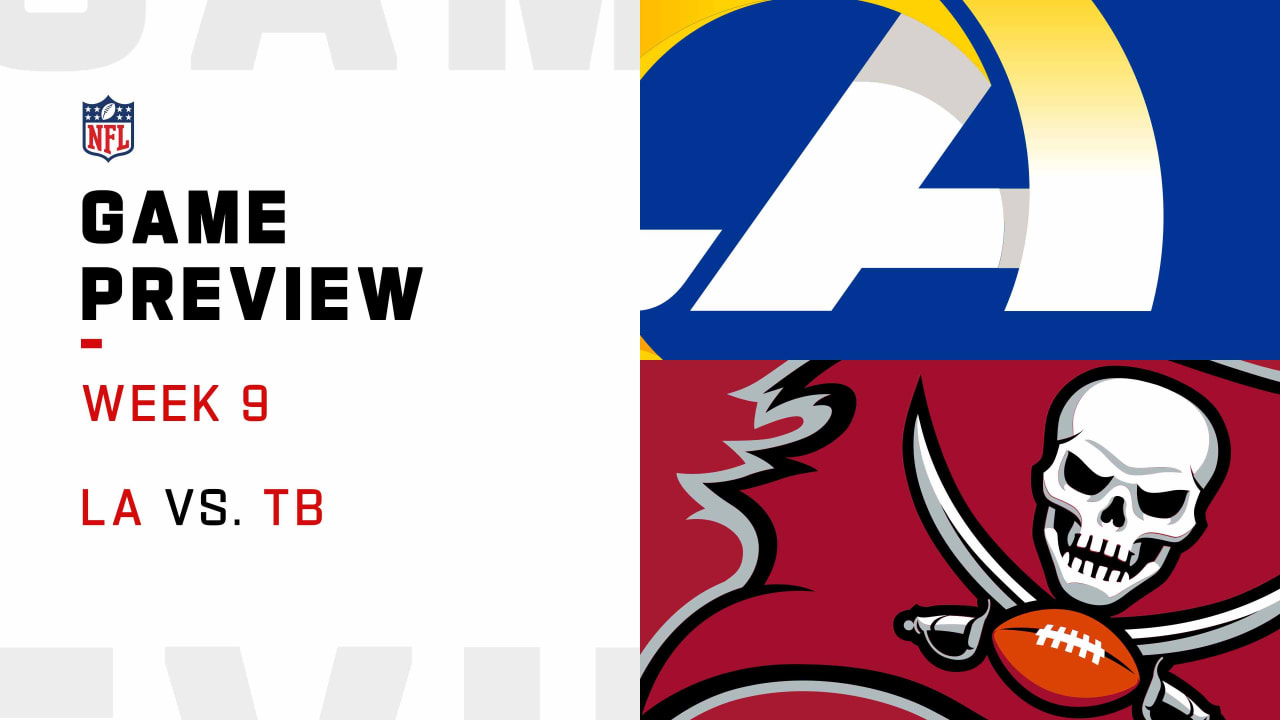 Tampa Bay Buccaneers vs. Los Angeles Rams Betting Lines & Preview, NFL  Week 9