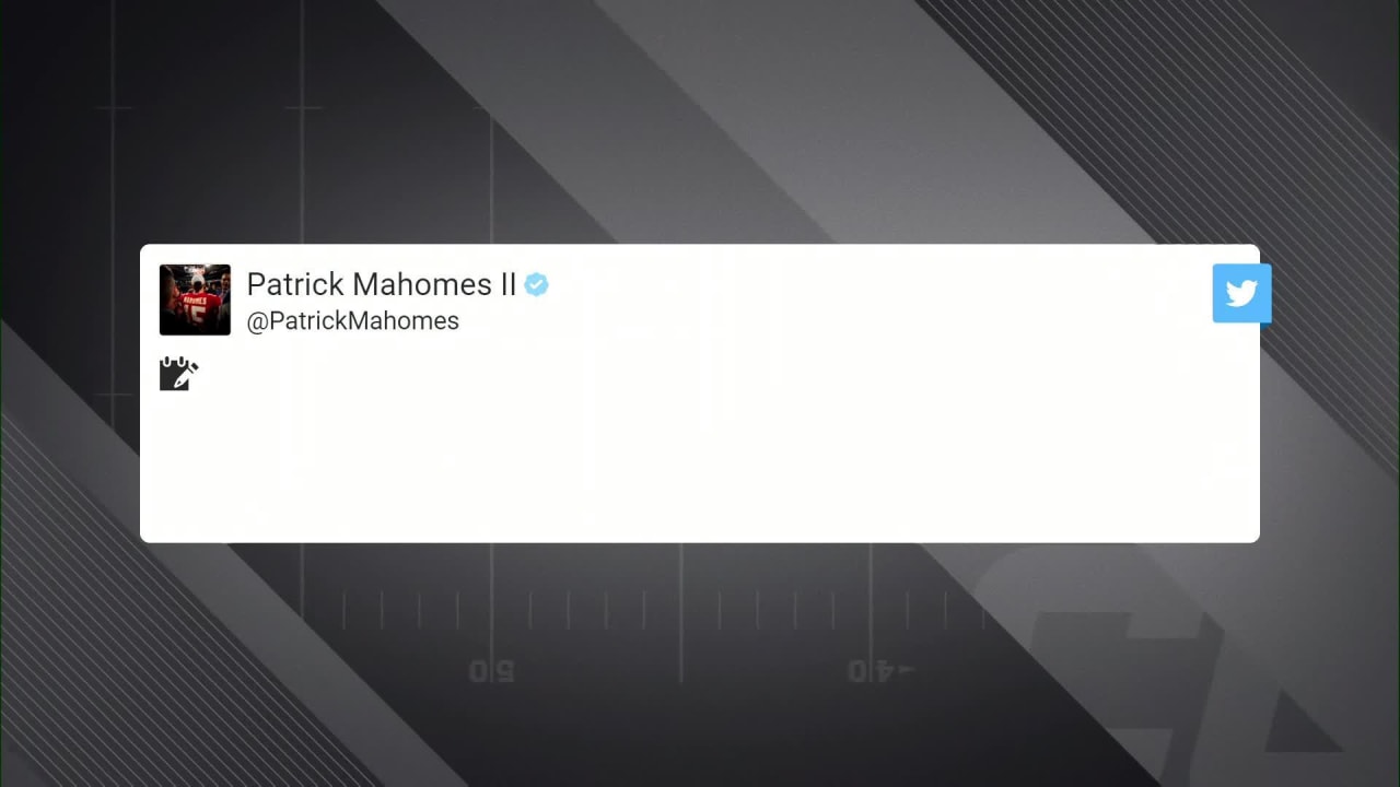 Chiefs: Patrick Mahomes' 1-emoji reaction to NFL's Thursday Night