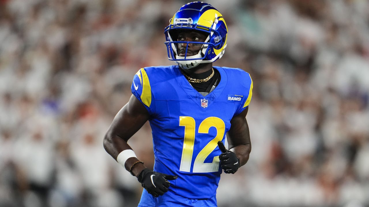 LOOK: Rams to wear all-yellow uniforms, Bucs to go all-red for TNF
