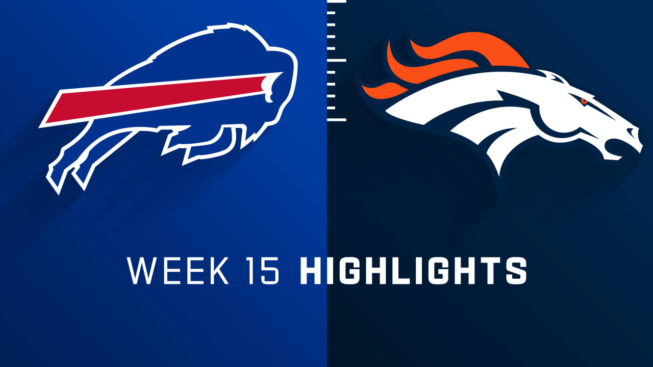 Buffalo Bills vs. Denver Broncos highlights