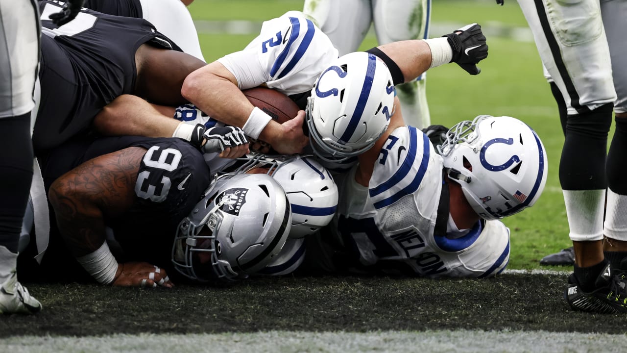 WATCH: Indianapolis Colts' Matt Ryan sneaks in TD vs. Raiders