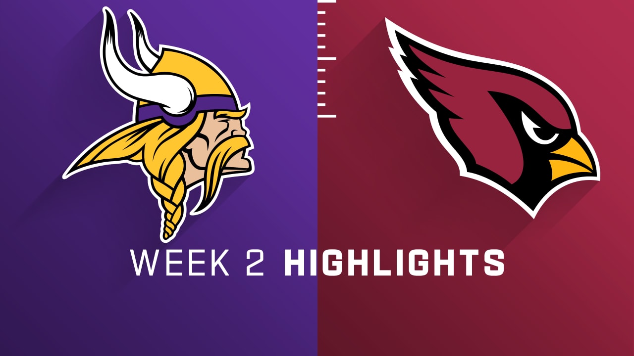 Minnesota Vikings vs. Arizona Cardinals highlights Week 2