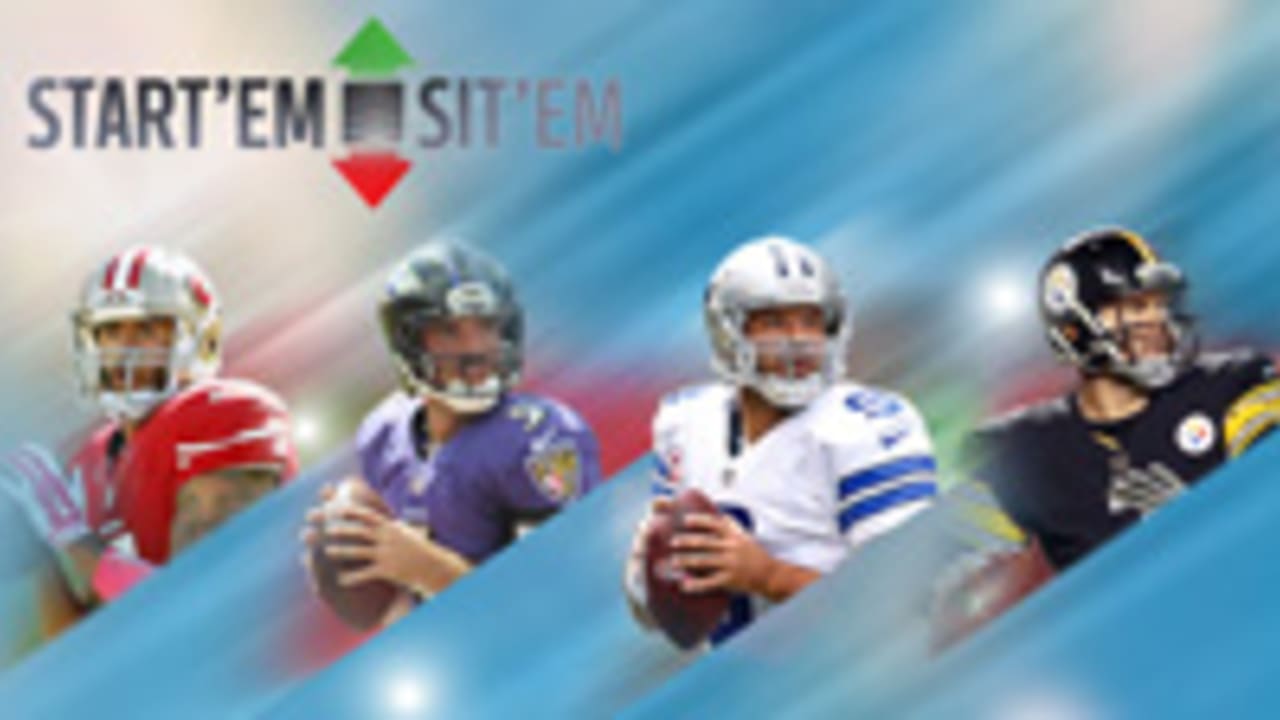 Start 'Em, Sit 'Em Week 9: Quarterbacks