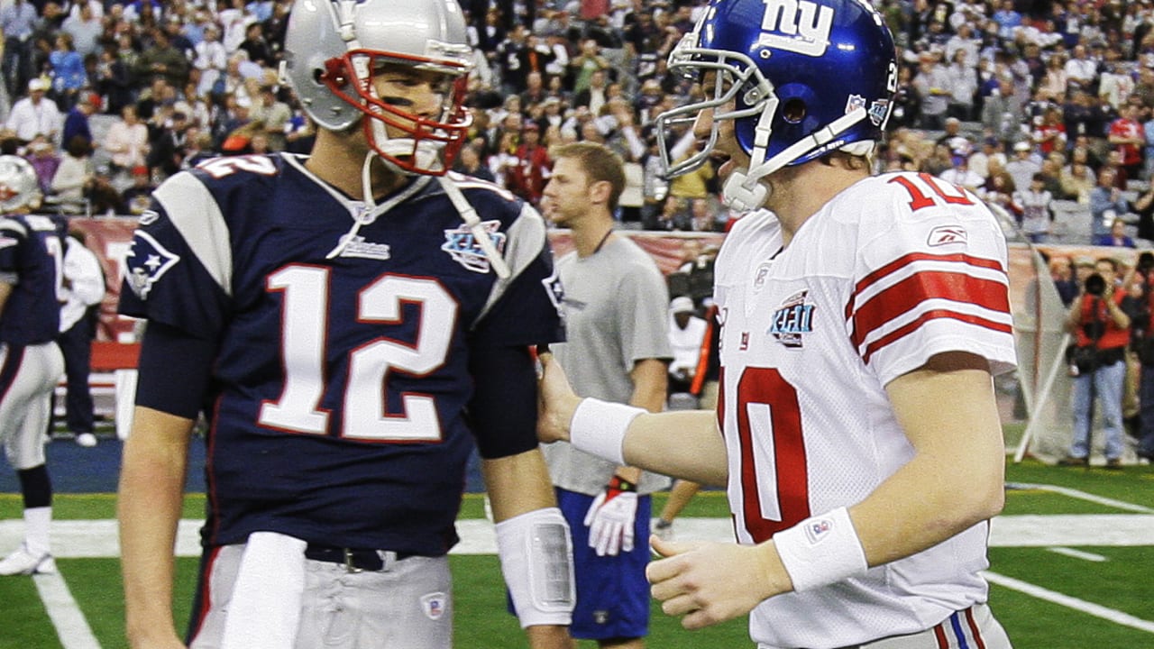 Super Bowl XLII: Tom Brady, Eli Manning