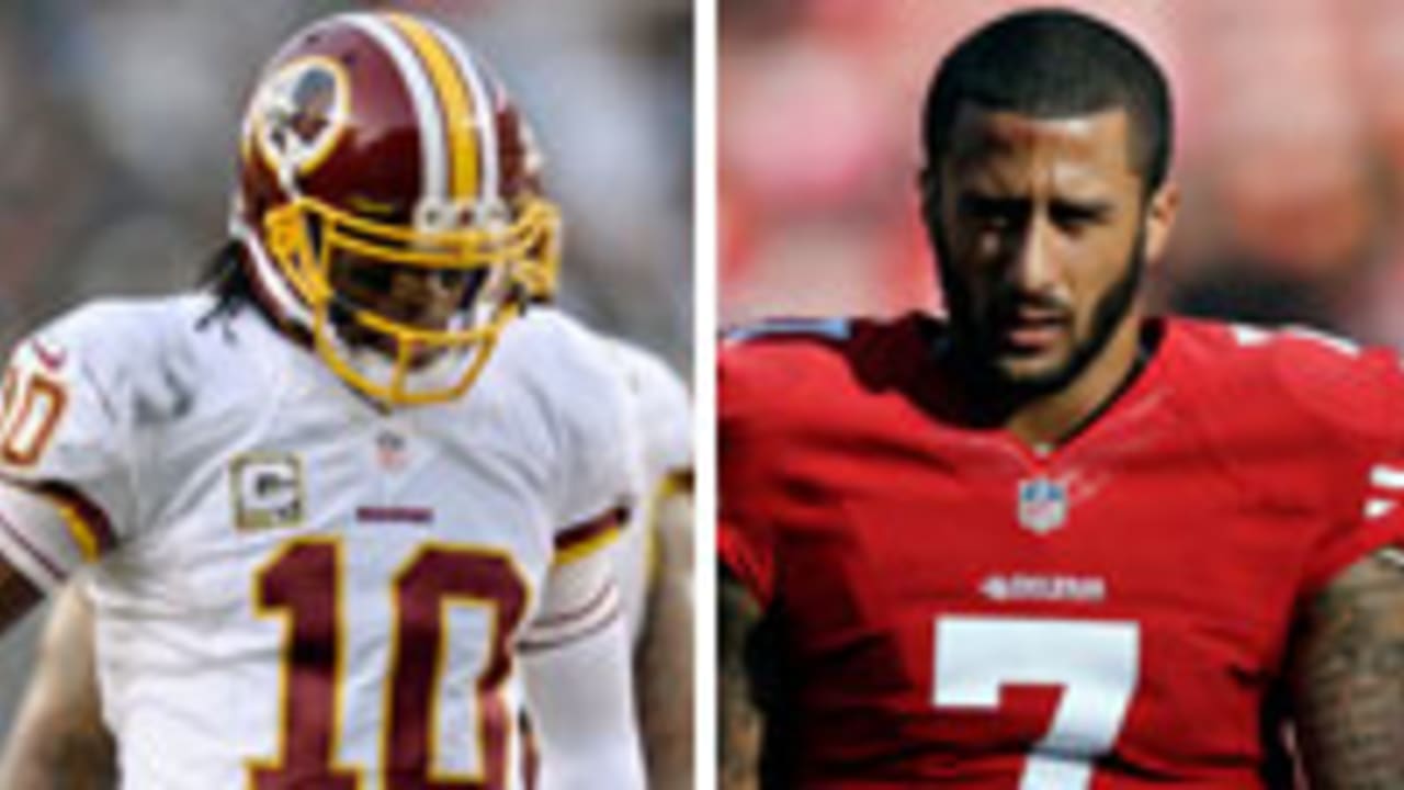 Kaepernick, 49ers dominate Redskins, RG3