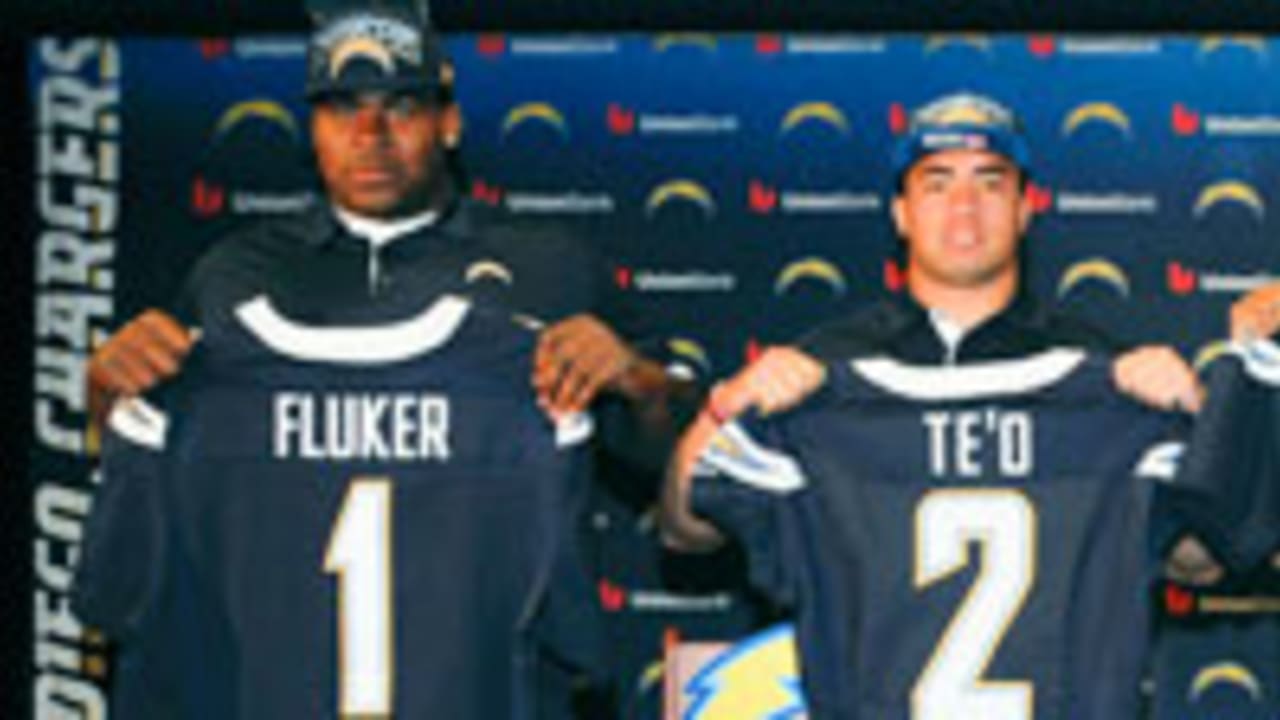 Chargers sign first-round draft pick Fluker