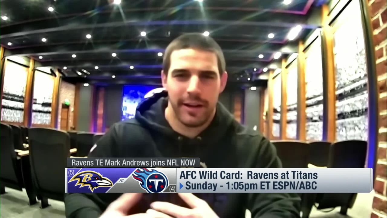 Q&A with Mark Andrews  Baltimore Ravens 