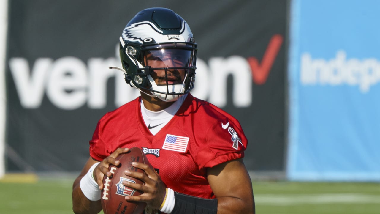 Jalen Hurts watch: How did Eagles' QB look in Day 10 of training camp  practice?