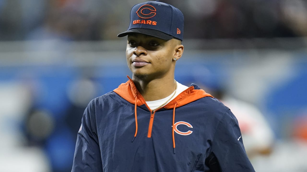 justin fields bears hat