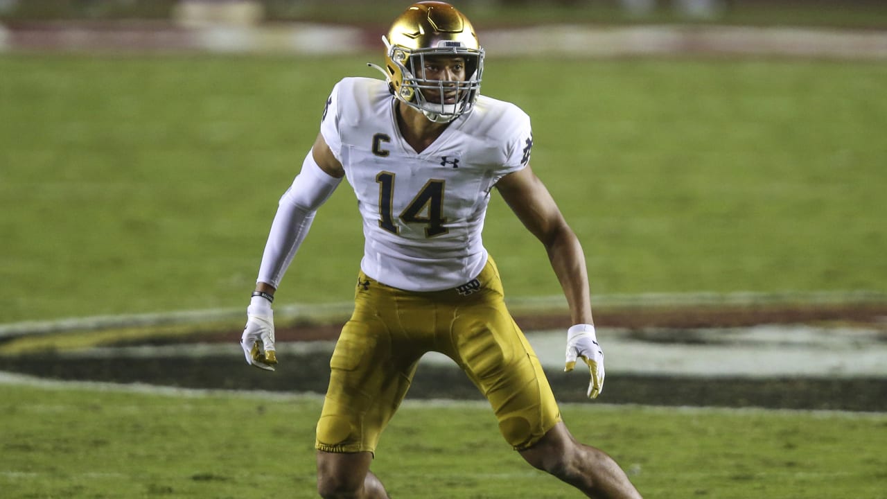 Gallery: Notre Dame All-American Safety Kyle Hamilton