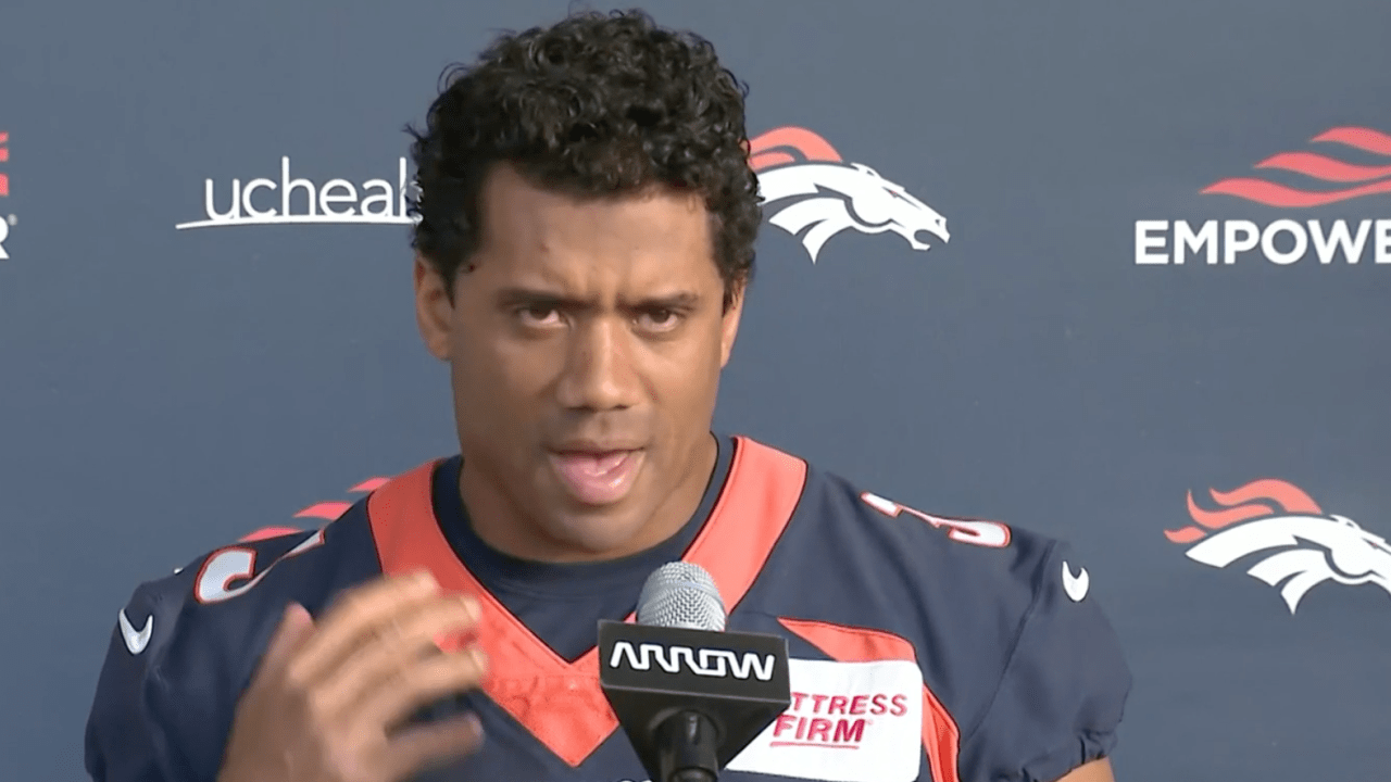 Denver Broncos quarterback Russell Wilson discusses his mindset ...