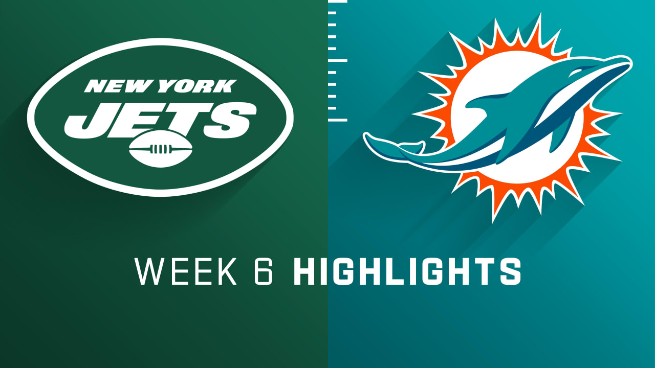New York Jets vs. Miami Dolphins highlights Week 6