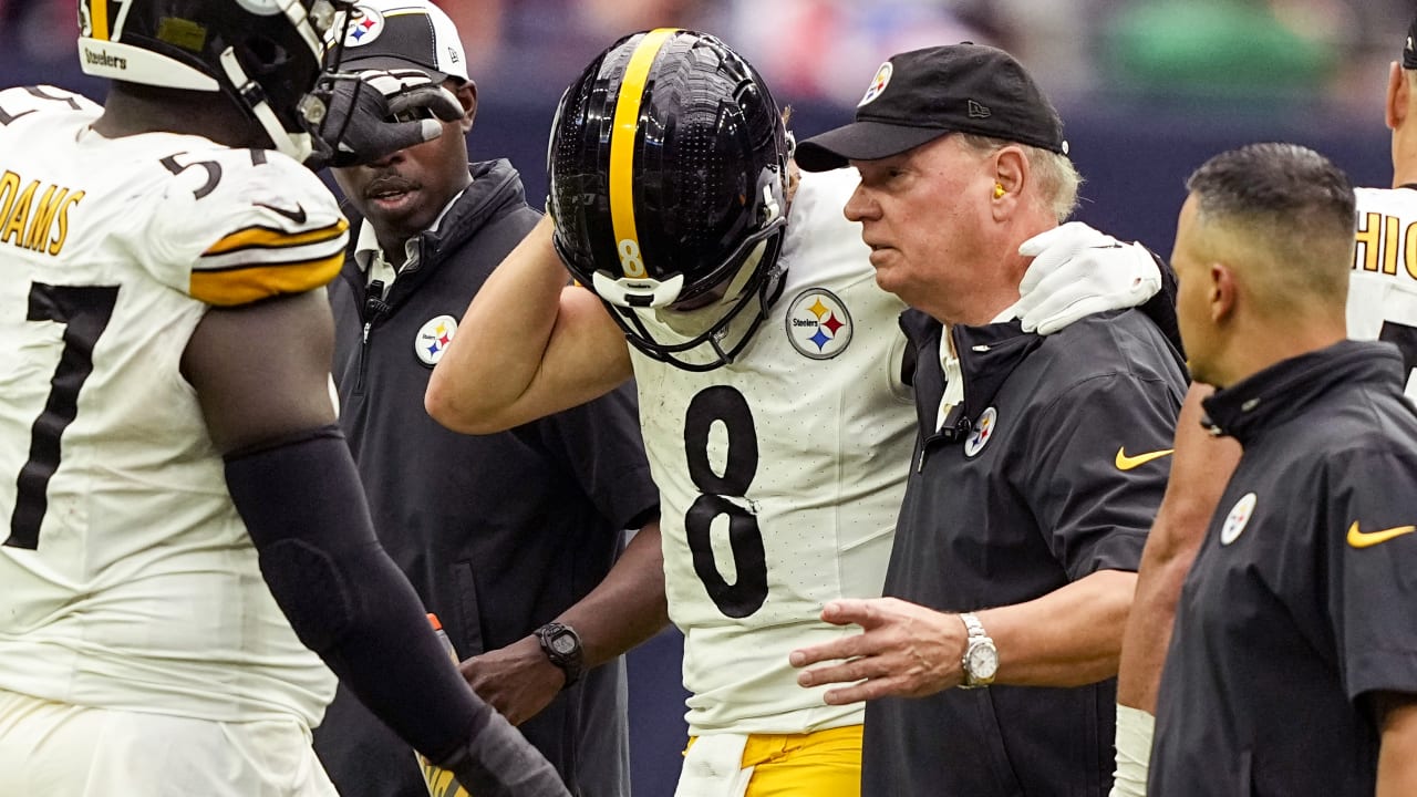 Steelers QB Kenny Pickett suffered bone bruise in knee, could have  short-term absence