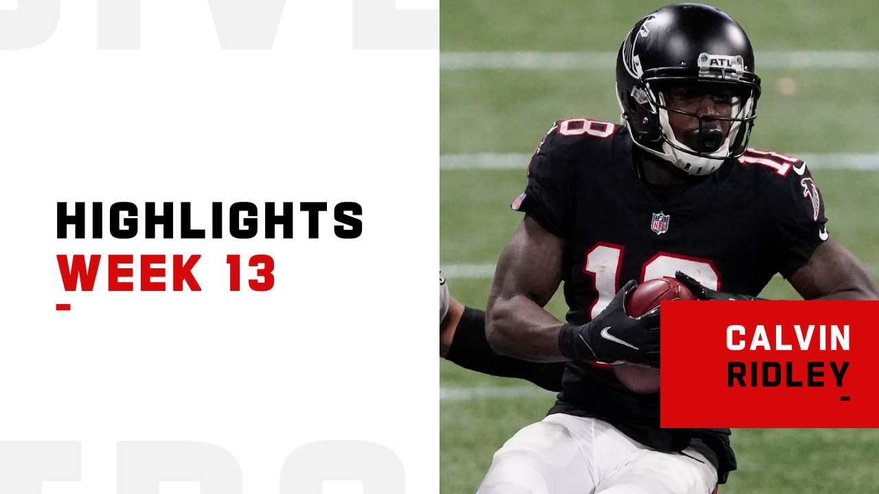 Watch every Atlanta Falcons wide receiver Calvin Ridley catch from 108 ...