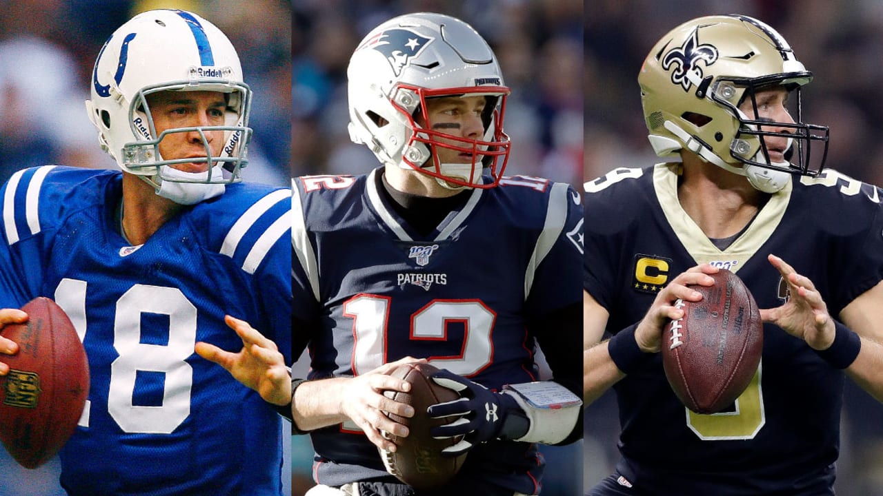 Peyton, Brady, Brees lead classic re-airs tonight