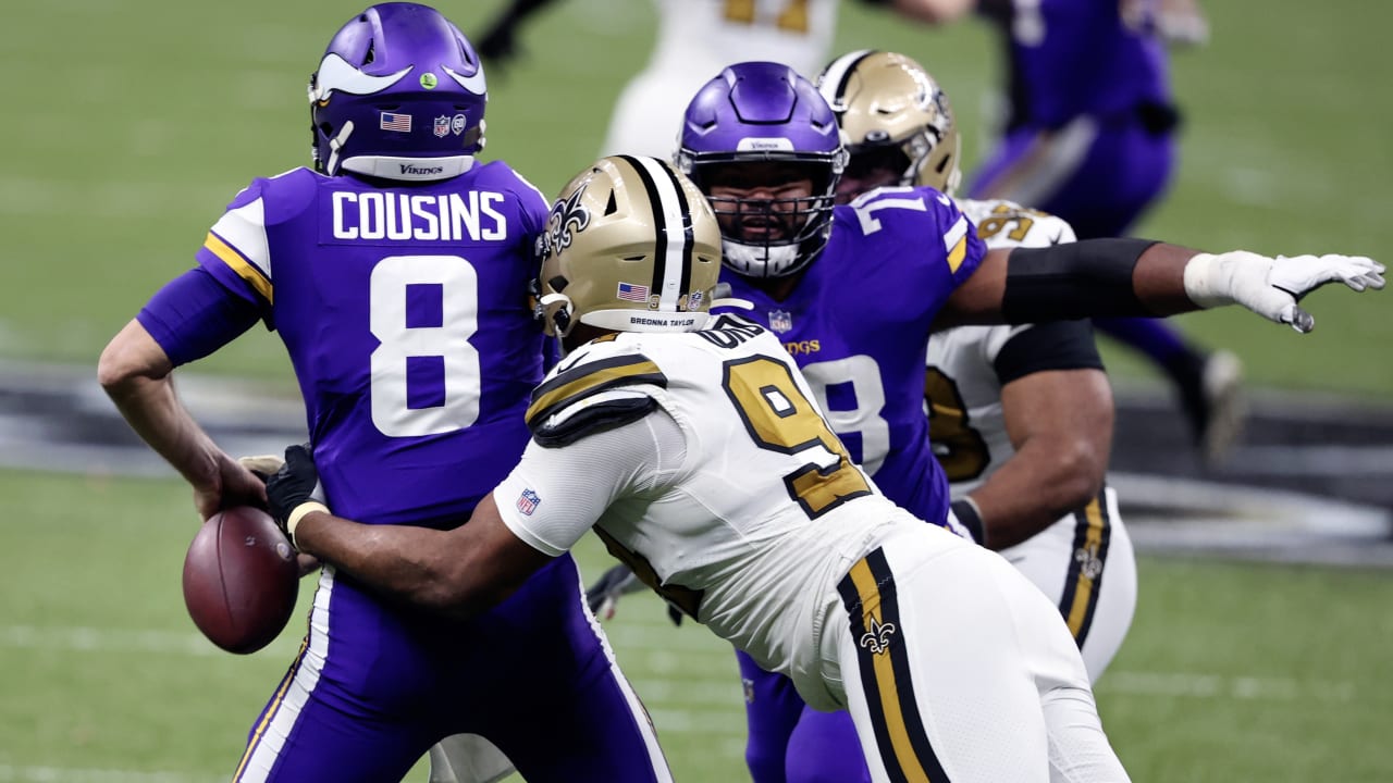 Minnesota Vikings offensive line is protecting Kirk Cousins 