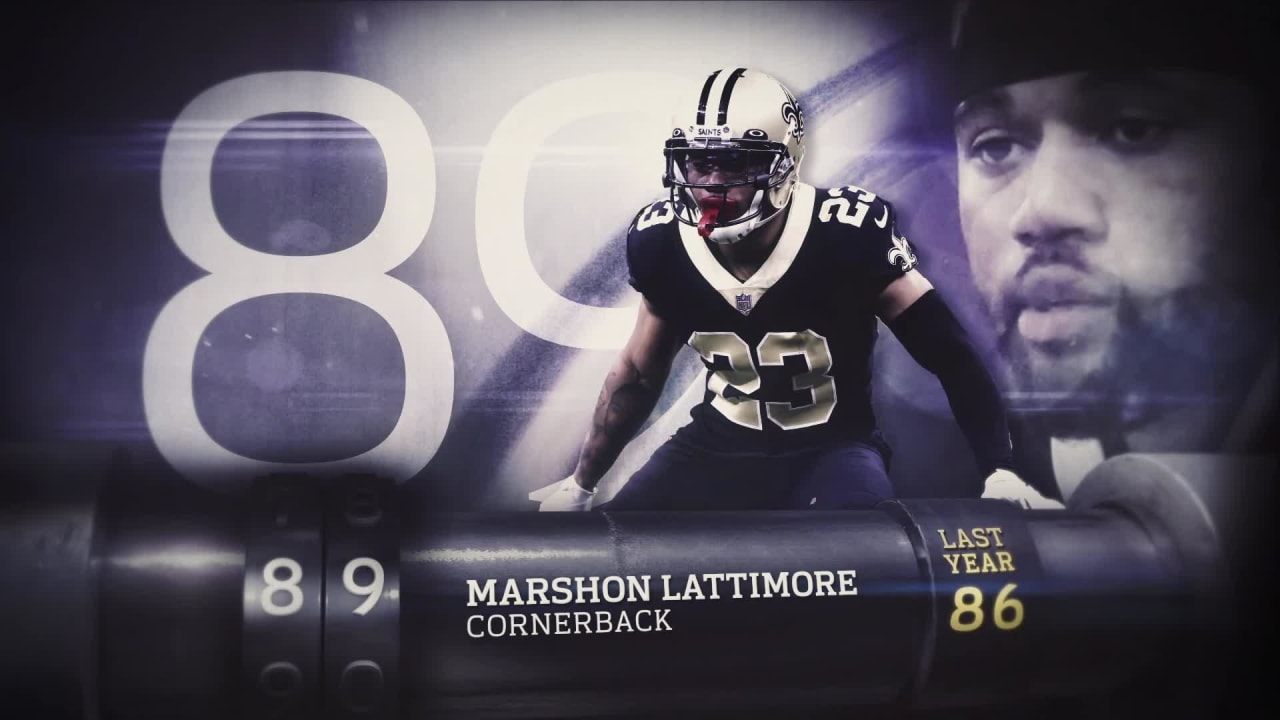 Top 100 Players of 2022': New Orleans Saints cornerback Marshon Lattimore