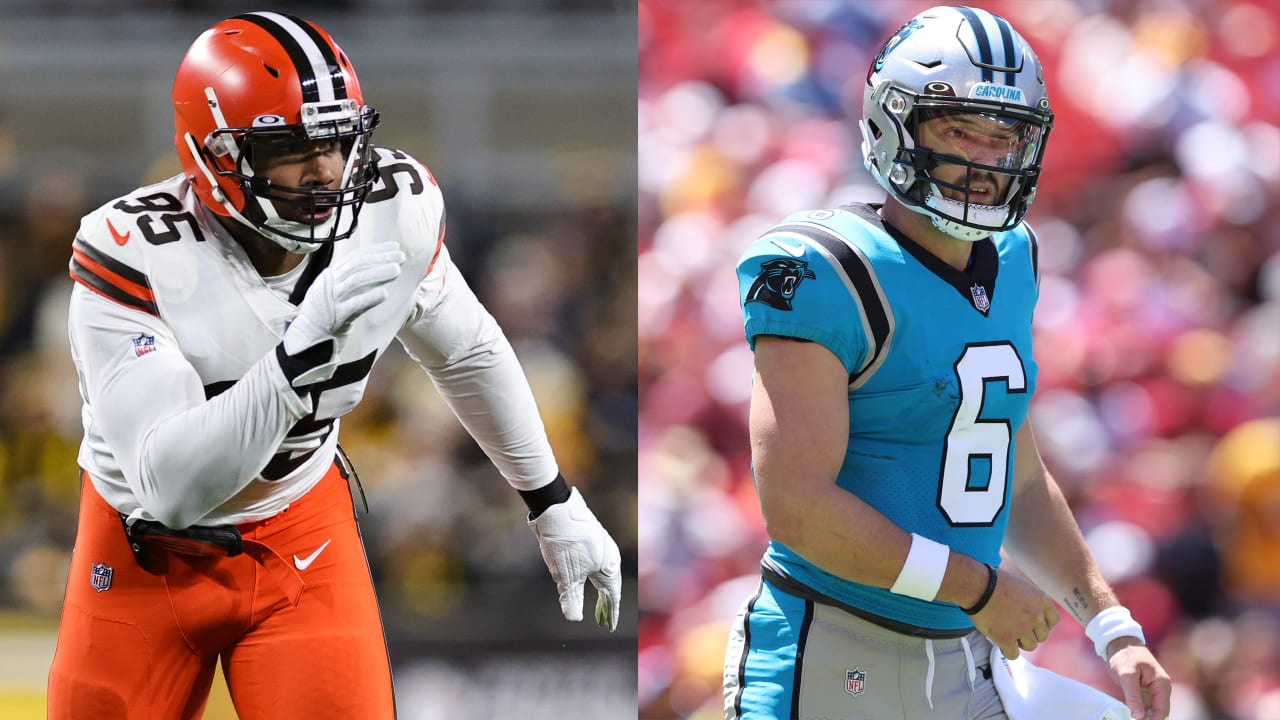 Mayfield has urgency to perform well in return for Panthers