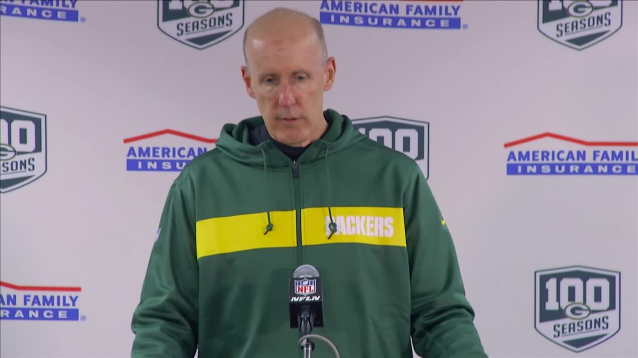 Packers postgame press conference