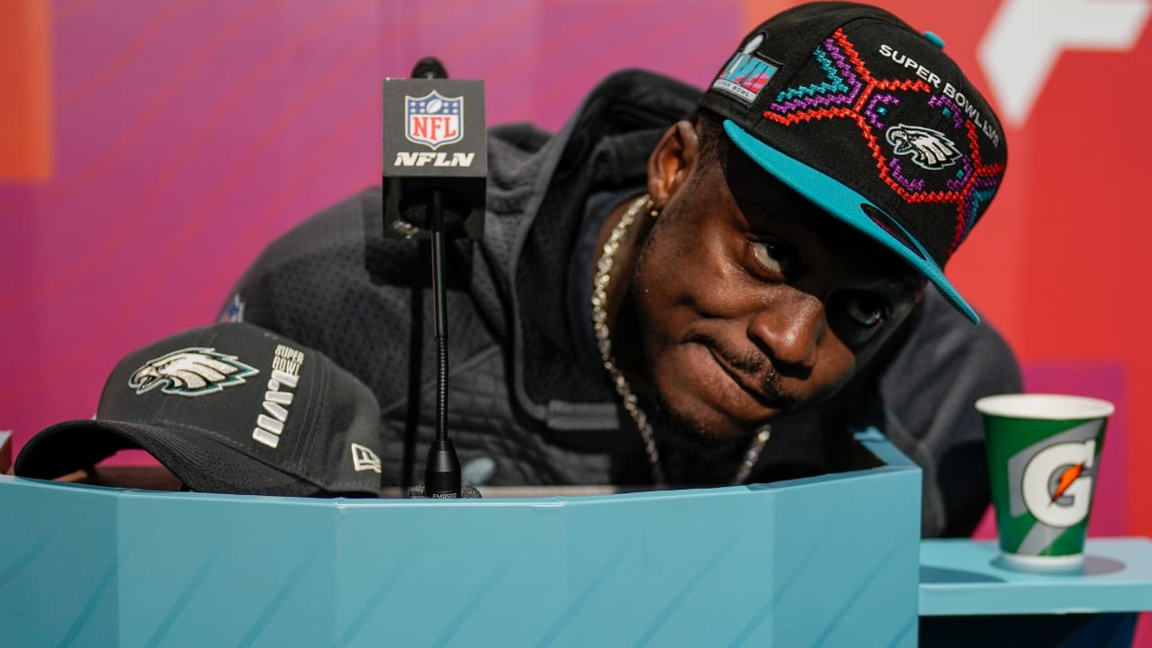 Philadelphia Eagles wide receiver A.J. Brown I won't be talking to my