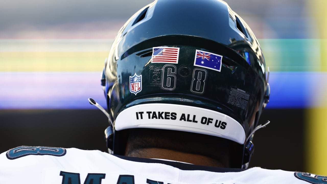 NFL to celebrate league's international diversity with helmet