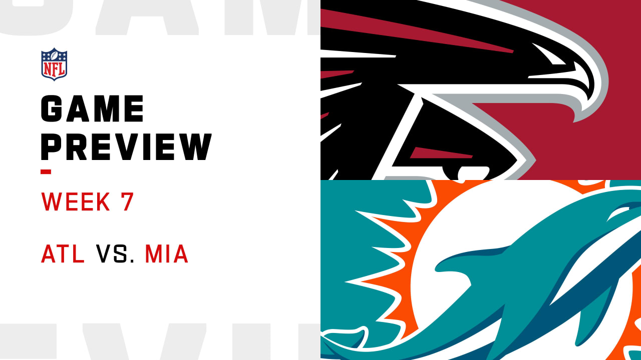 Atlanta Falcons vs. Miami Dolphins preview Week 7