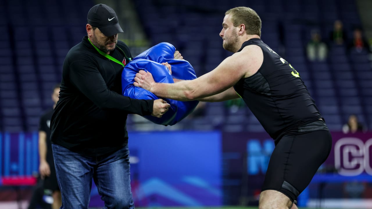 Trevor Penning’s 2022 NFL Scouting Combine workout