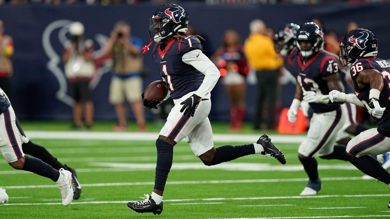 Texans' Tremon Smith talks about interception vs. Packers