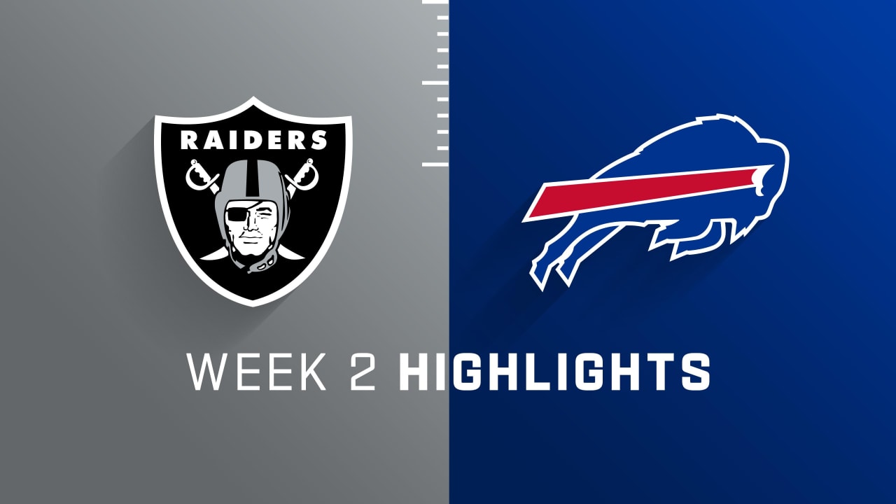 Las Vegas Raiders vs. Buffalo Bills highlights Week 2
