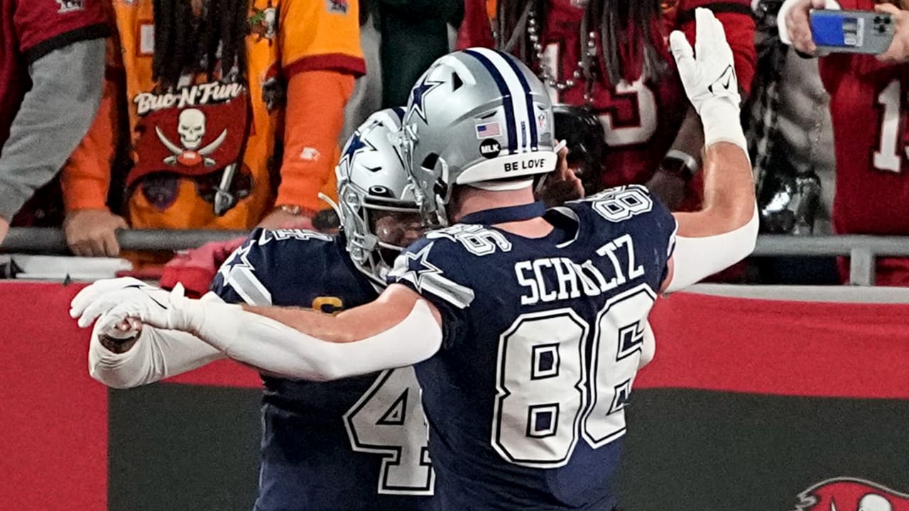 Cowboys TE Dalton Schultz Scores TD Against Titans On TNF