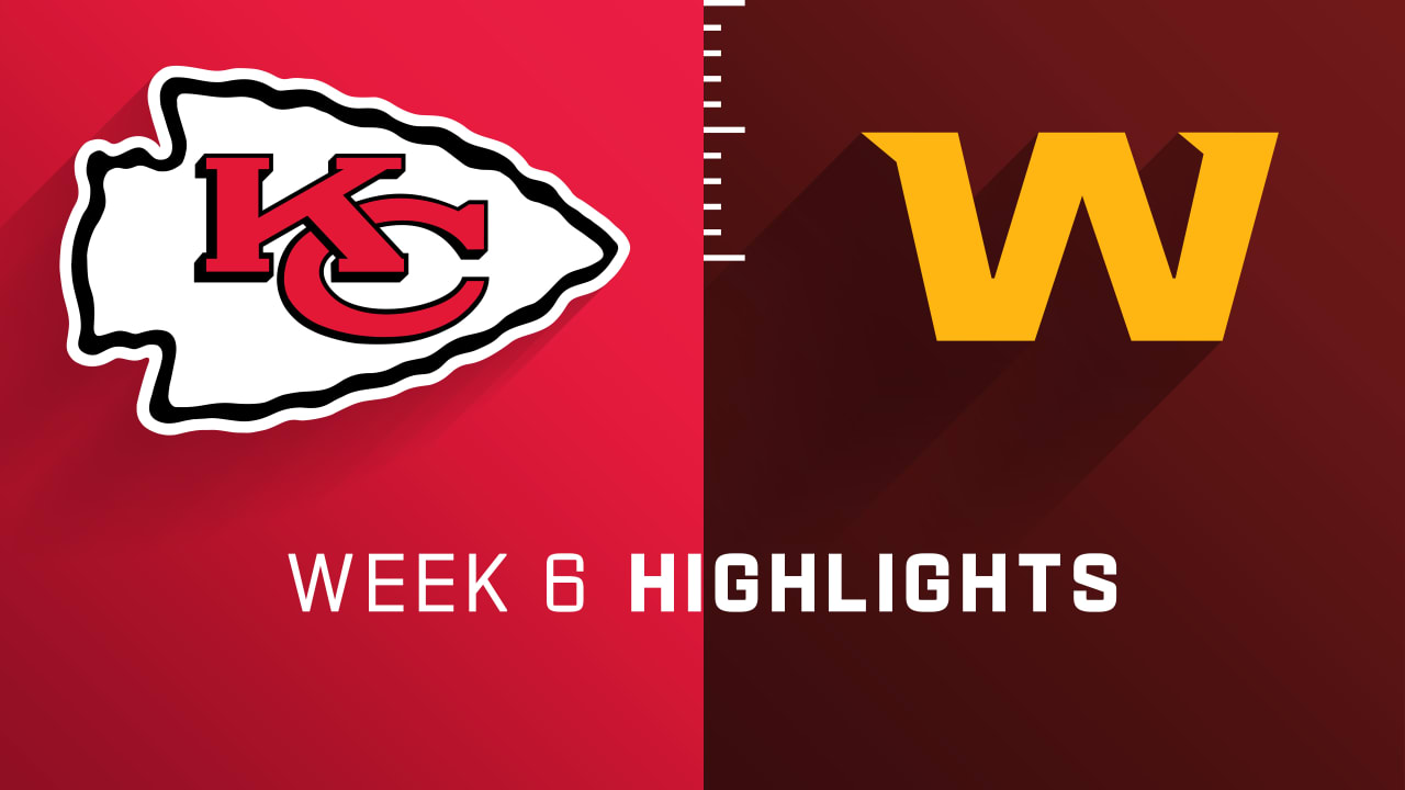 Chiefs vs. Washington Football Team Week 6 Highlights