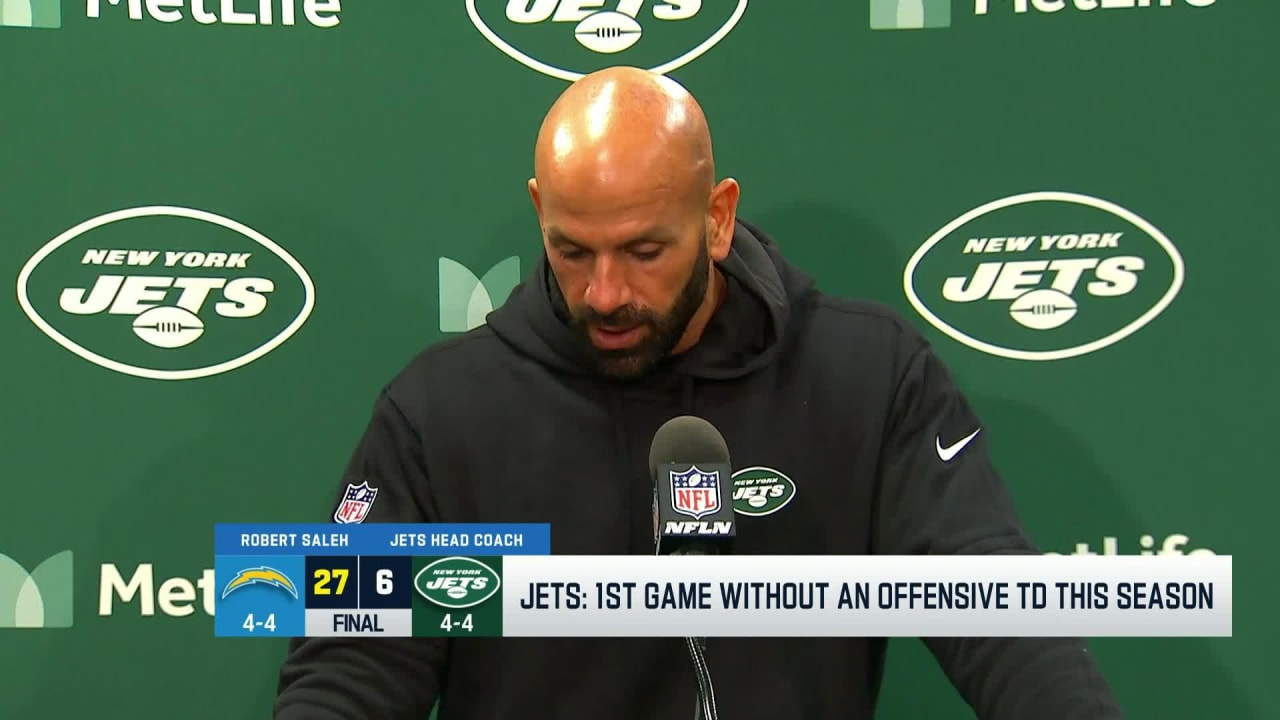 Head Coach Robert Saleh On New York Jets' Offensive Trouble: 'Lots Of ...