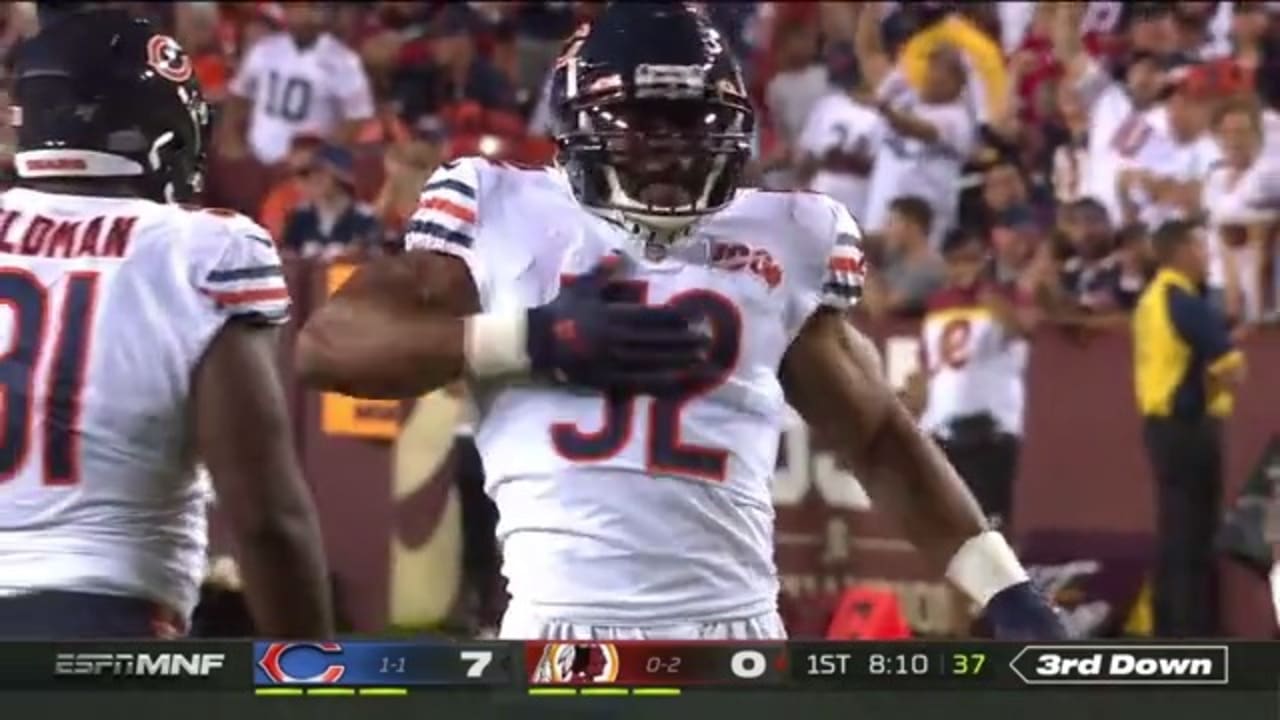 PFF] Khalil Mack in Week 4: ⚡️ 92.3 PFF Grade ⚡️ 6 sacks ⚡️ 9 pressures ⚡️  2 forced fumbles : r/nfl