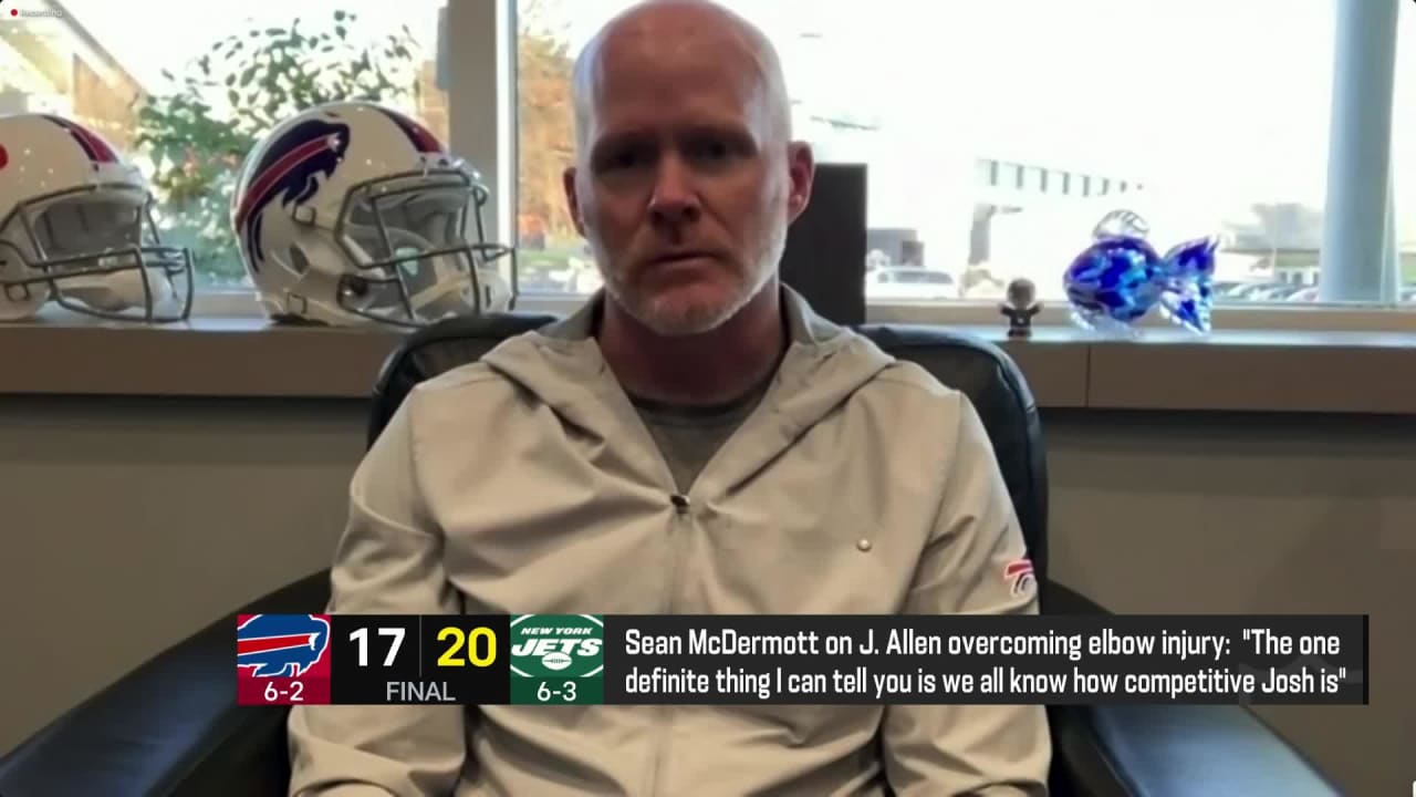 Josh Allen injury: Sean McDermott hints elbow injury was result of a cheap  shot