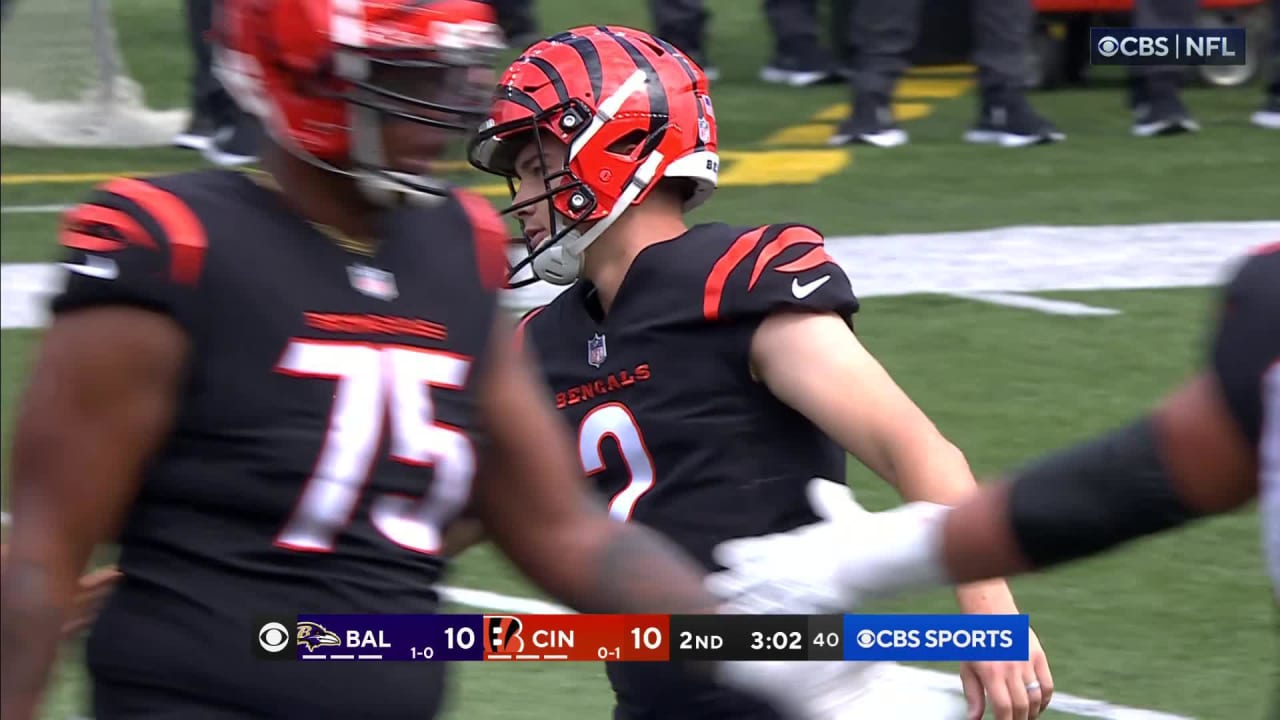 Bengals' kicker Evan McPherson ties playoff record with 14 made field goals