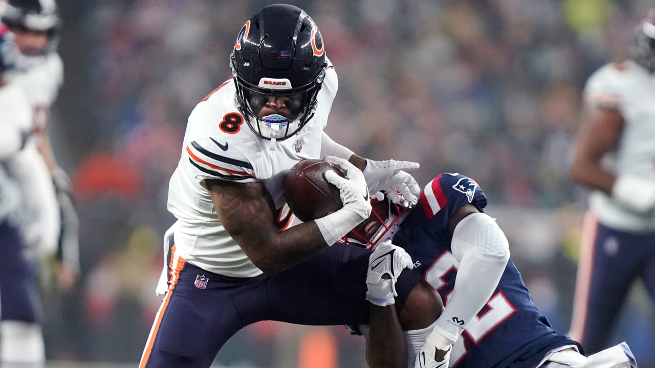 Former Patriots bust N'Keal Harry scores TD in second game with Chicago  Bears 