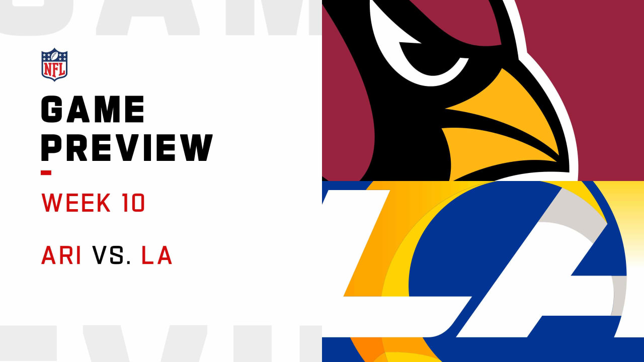 Arizona Cardinals vs. Los Angeles Rams preview Week 10