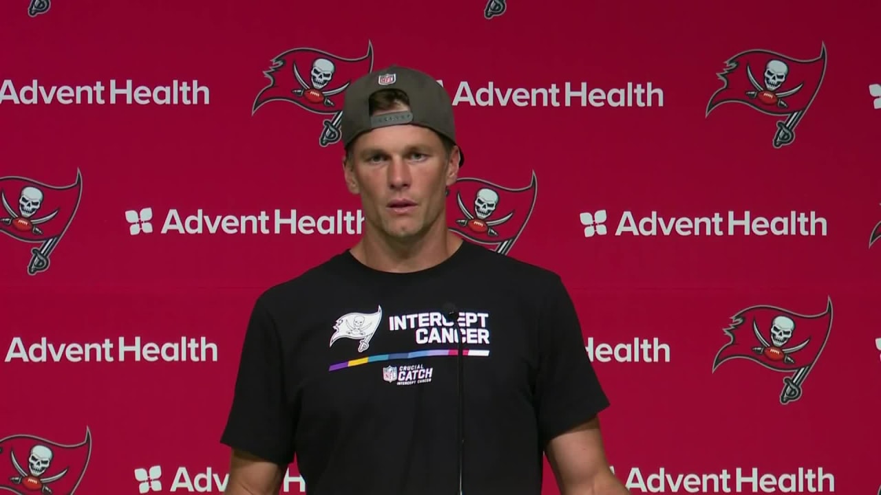 Tampa Bay Buccaneers quarterback Tom Brady shares his sentiments on