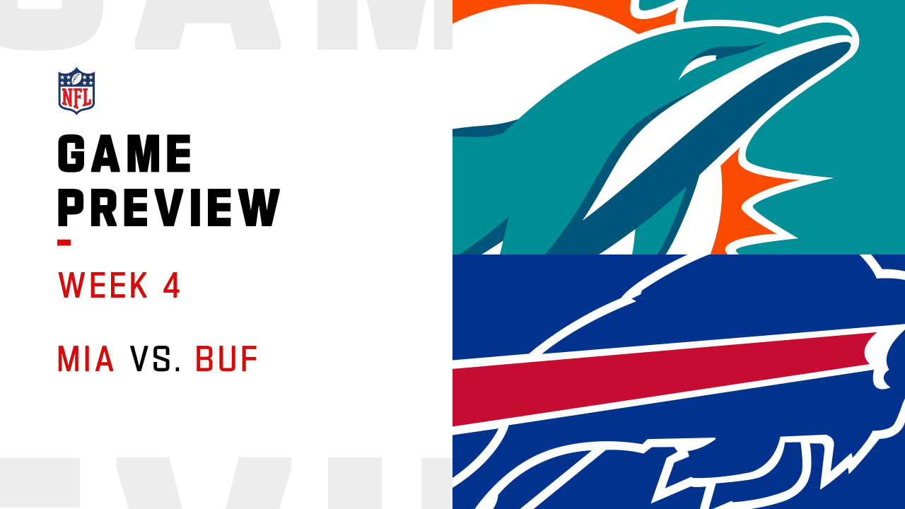 Miami Dolphins vs. Buffalo Bills preview Week 4