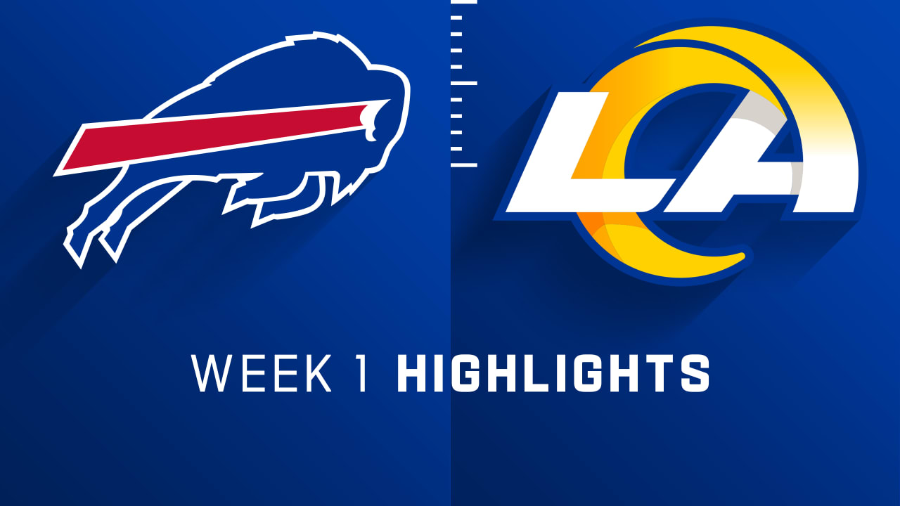 What channel is Bills vs. Rams on today? Schedule, time for NFL's Thursday  night football in Week 1