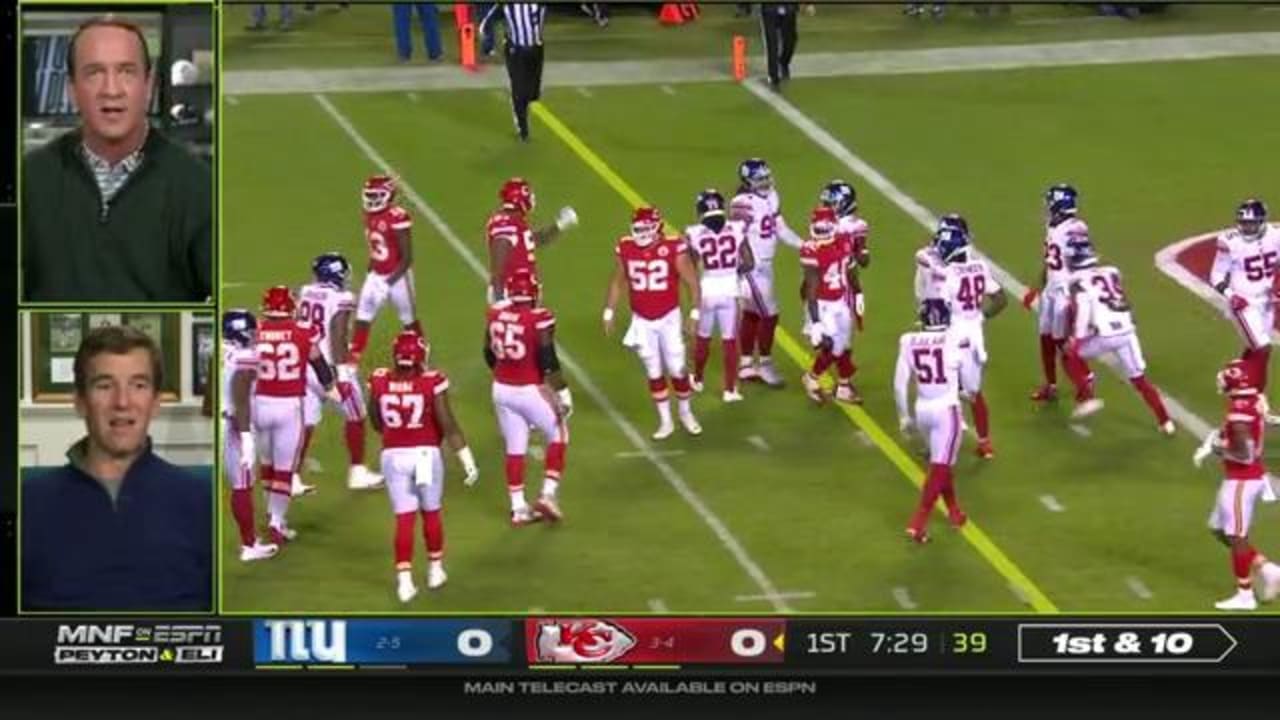 Best of Peyton & Eli Manning - Week 8 (Giants at Chiefs)