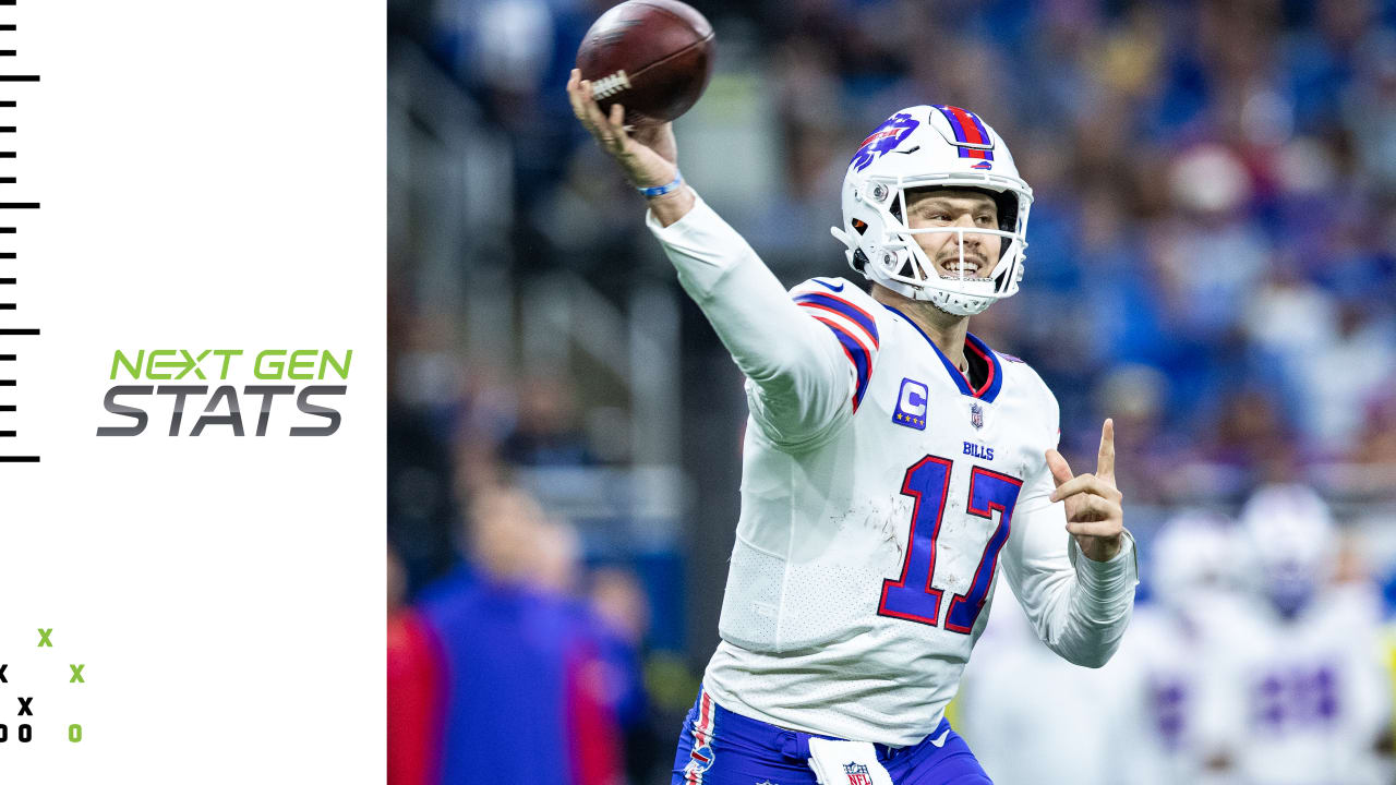 Josh Allen is a unique stat-holder for this feat, per Next Gen Stats -  Buffalo Rumblings