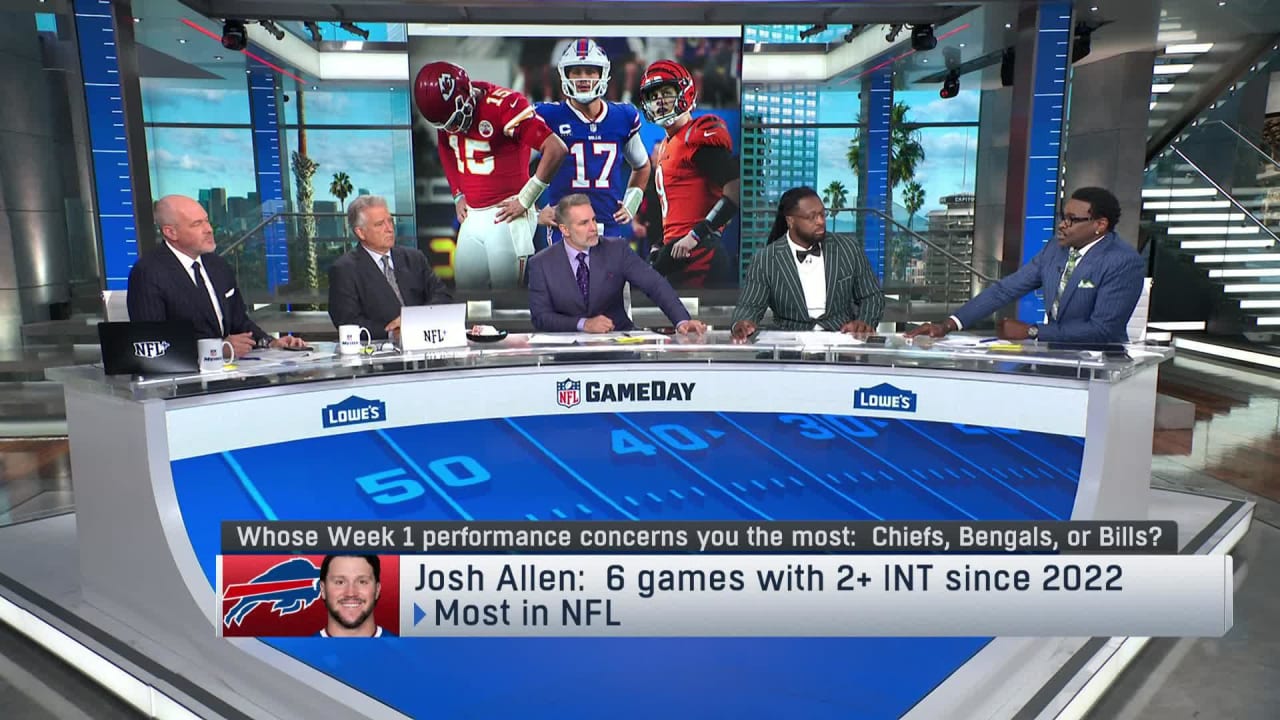 Whose Week 1 performance concerns you the most Kansas City Chiefs