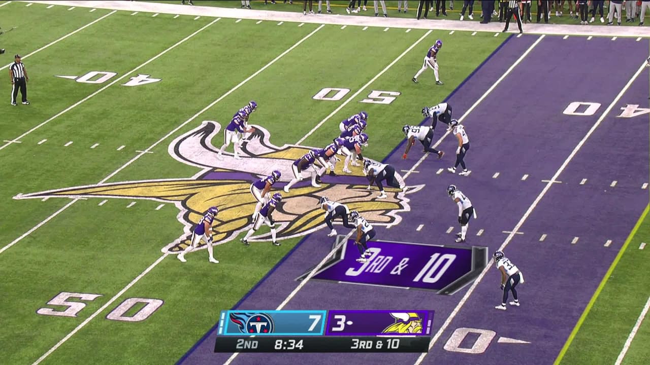 Minnesota Vikings tight end Nick Muse breaks tackle en route to 20